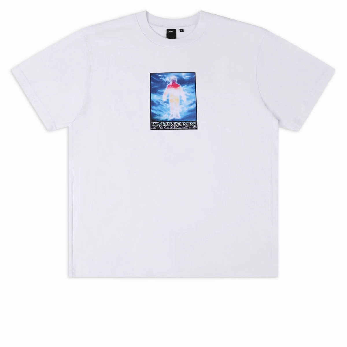 Former Elevation T-Shirt - White MultiPly Fabric Double Stitched Hem
