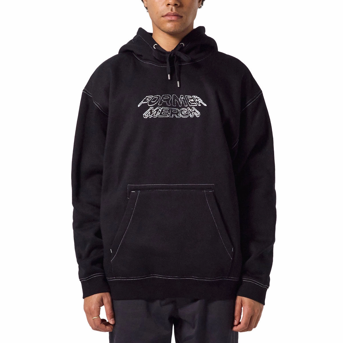 Former Marquee Hoodie - Black Minimalist Outfit