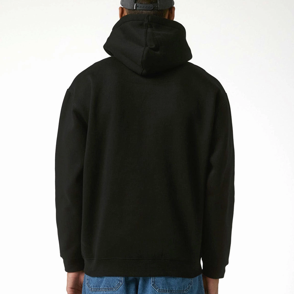 Streetwear Essential Former Skittish Hoodie - Black