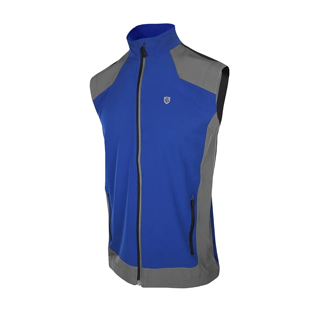 Ozone Wash Technology cute look Island Green Ultra Lite Gilet - Rich Blue/Black