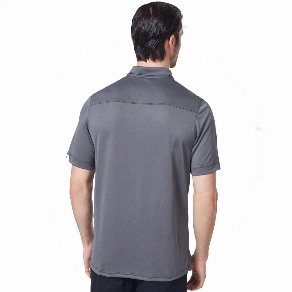 Oakley Gravity SS Polo Shirt 2.0 - Blackout Sustainable production Classic Comfort Style