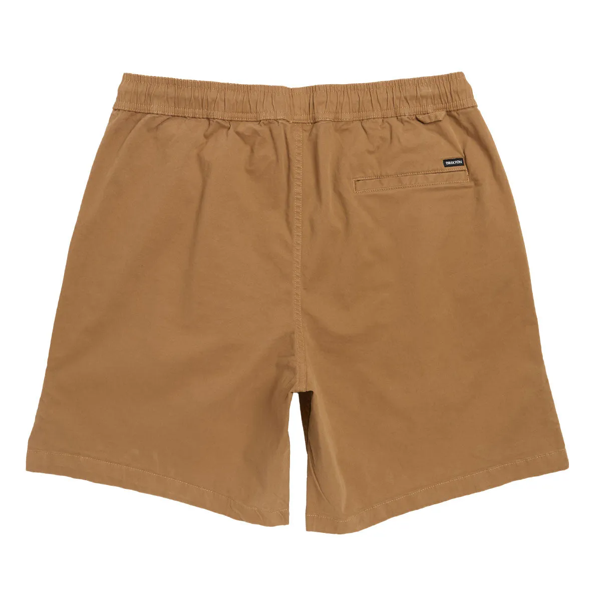 Cool Basic Mesh Fabric Brixton Everyday Vintage Wash Shorts - Washed Copper