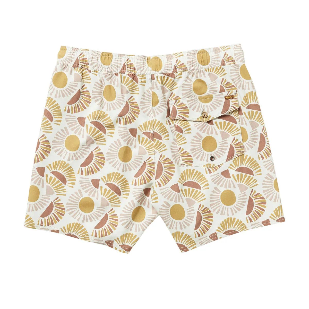 Low Profile RVCA Exotica 2 17 Boardshorts - Natural