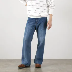 Earthy Streetwear Fan Nature Lover FREEMANS SPORTING CLUB / Francis Boots Cut Jeans Center Crease