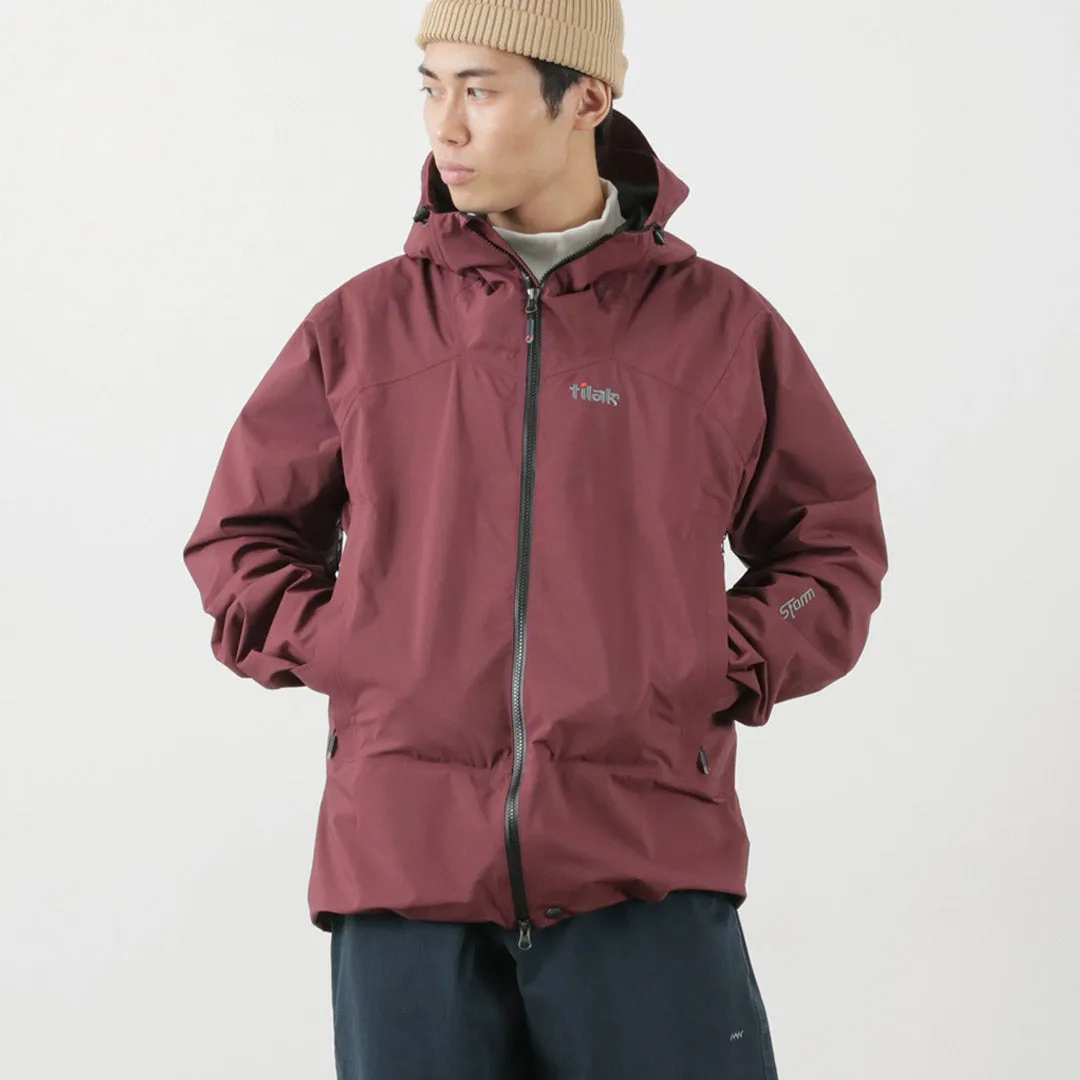 TILAK / Storm Jacket Simple Urban Layer TearResistantOuter