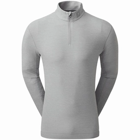 FootJoy Space Dye Chill-Out 1/4 Zip Pullover - Grey Lounge Comfort product wedding guest charm