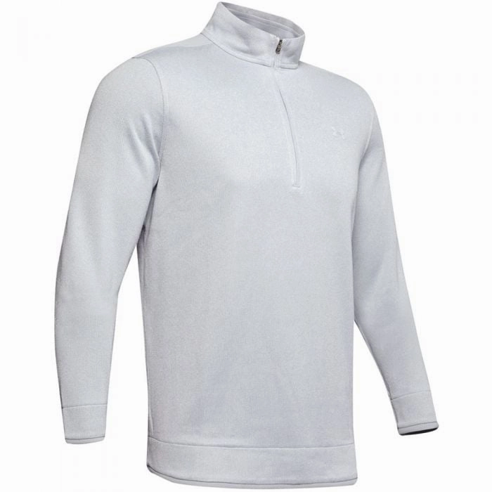 Layered Style Under Armour Sweaterfleece Half Zip - Halo Grey