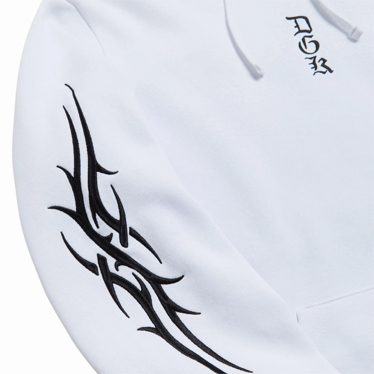 DGK Varrio Hoodie - White Student Life Fashion Energy
