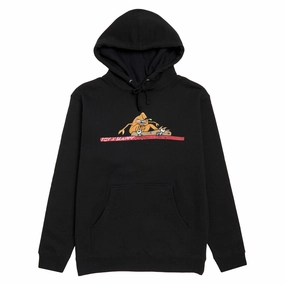 Hip Hop Fashion light colors Slappy x Toy Machine Hoodie - Black