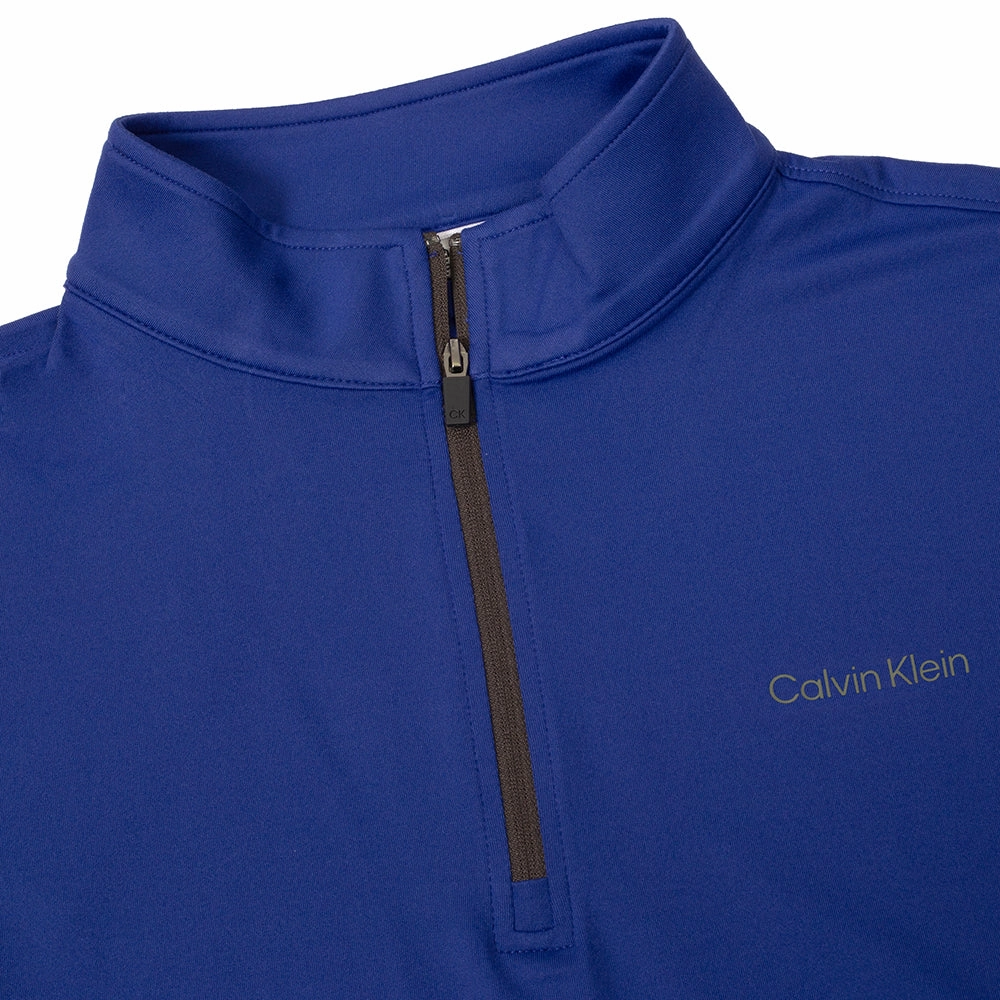 Calvin Klein Newport 1/2 Zip Pullover- French Blue Simple Fashion