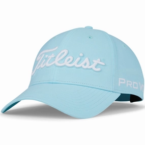 Everyday Style Compact Wear Titleist Tour Performance Cap - Aqua Surf/White