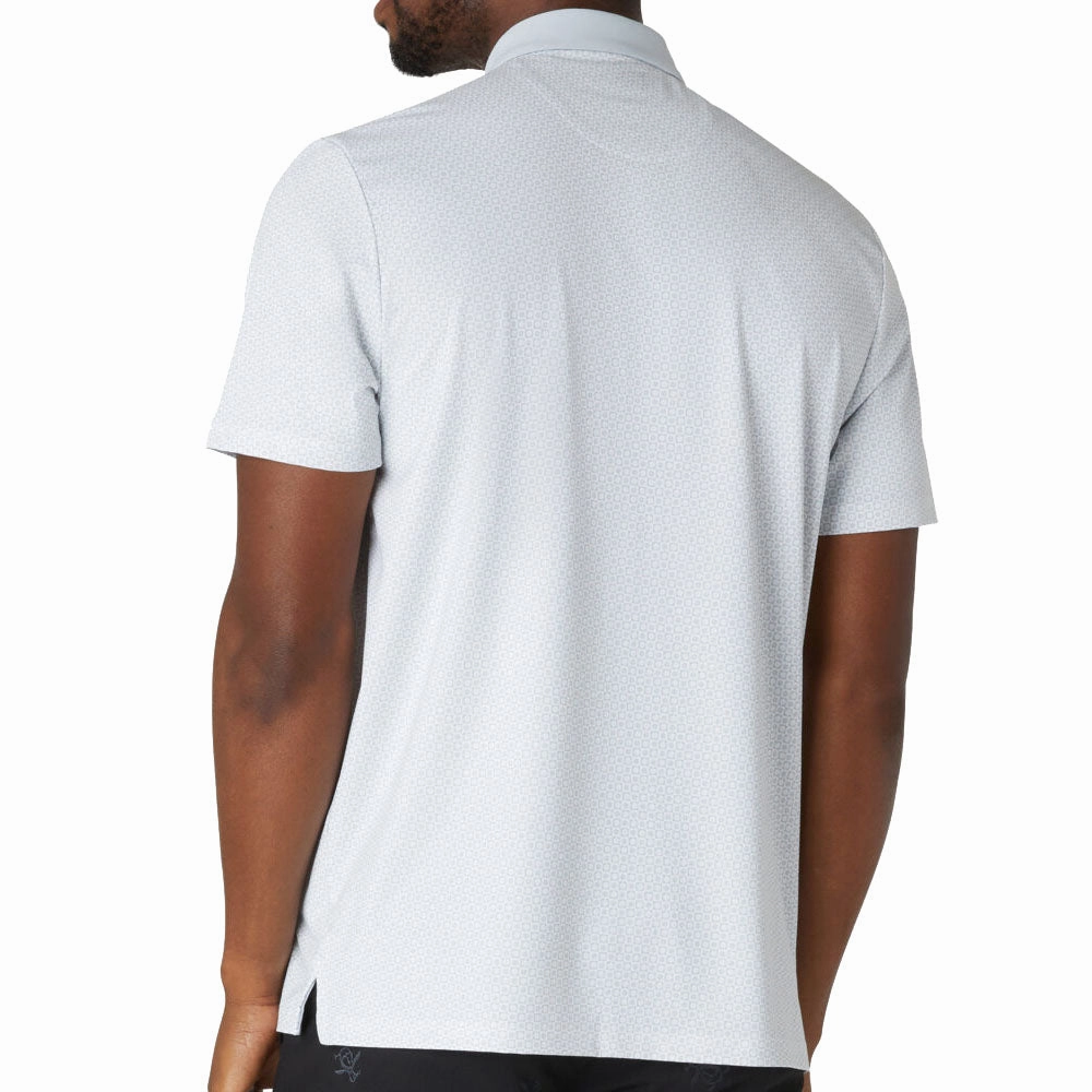 Layered Comfort Weekend Essential Original Penguin Original Micro Floral Polo Shirt - Bright White