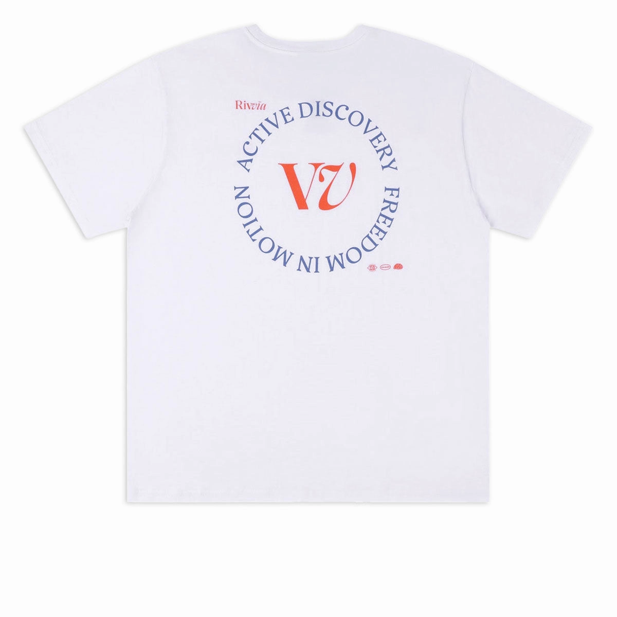 Affordable Fashion Breathable Fit Rivvia Replay T-Shirt - White