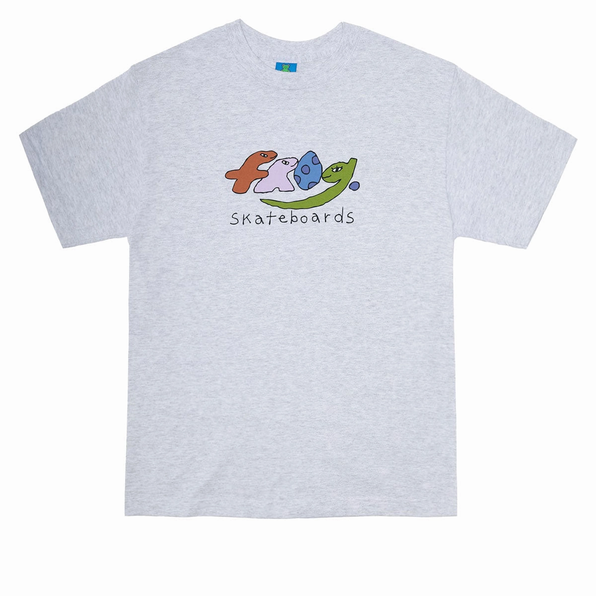 Airflow Ventilation Design certified Frog Dino Logo T-Shirt - Ash
