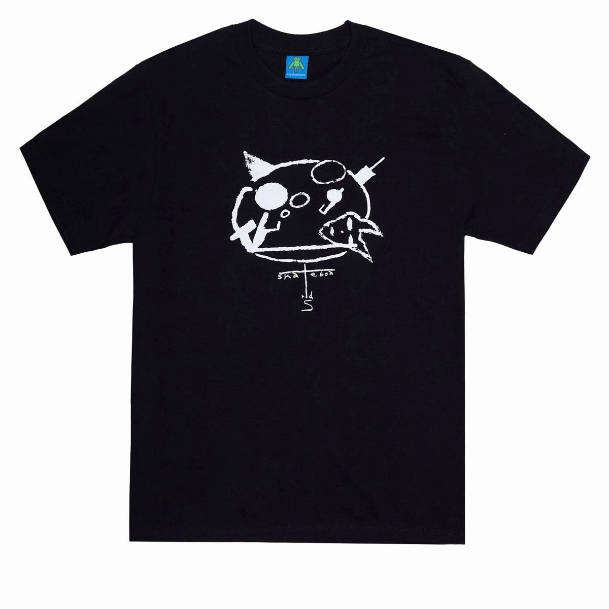 Frog Scarecrow T-Shirt - Black Seasonal Casual Chic Comfort Wear
