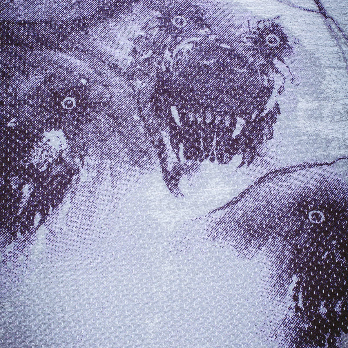Essential Wardrobe Abrasion Resistant Edging Fucking Awesome Cerberus Moto Long Sleeve Jersey - Purple