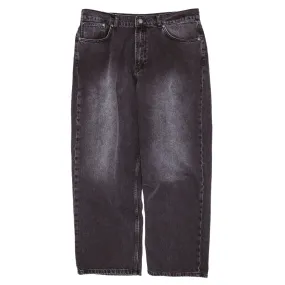 Fucking Awesome Fecke Washed Jeans - Black Gusseted Crotch Multi-way wear