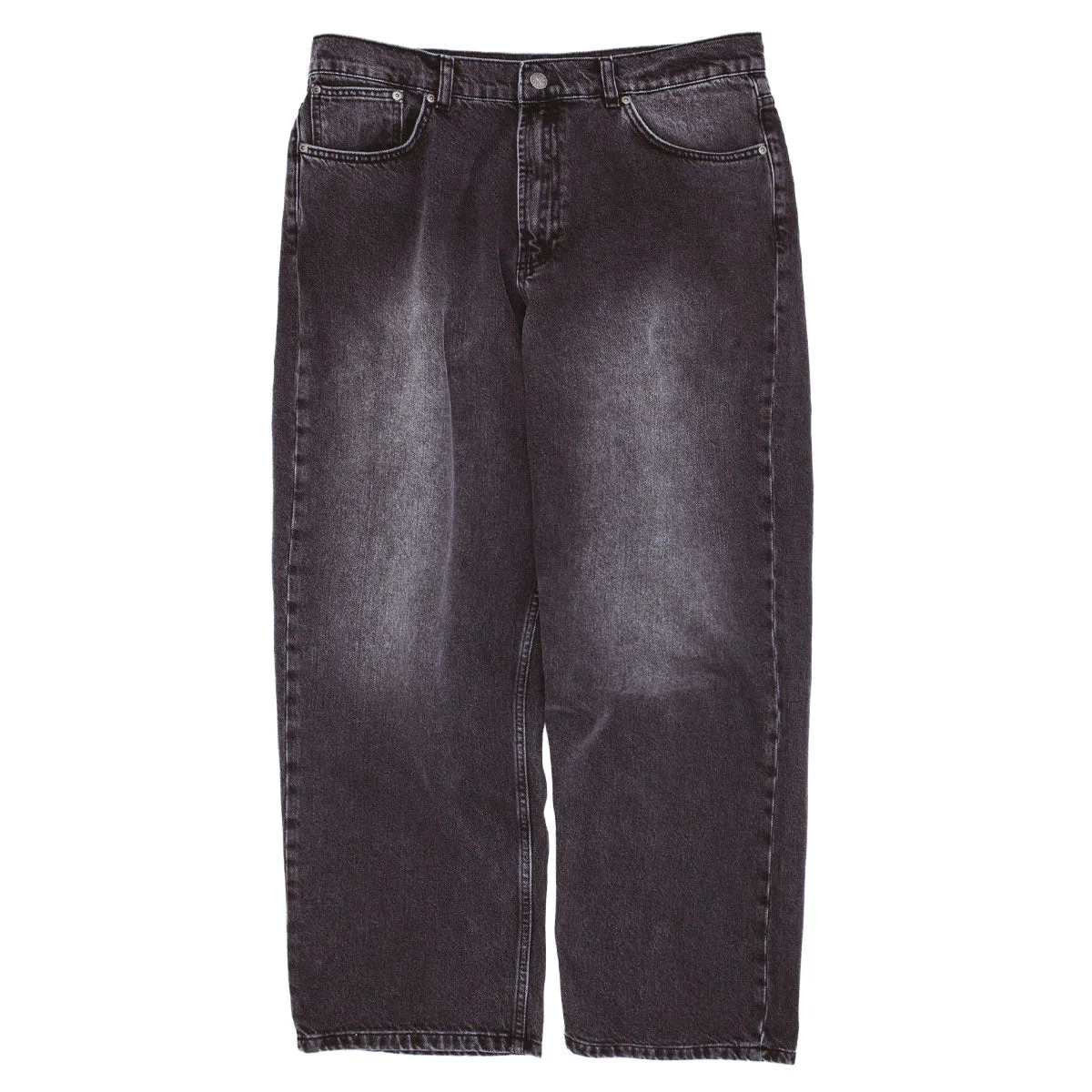 Fucking Awesome Fecke Washed Jeans - Black Gusseted Crotch Multi-way wear