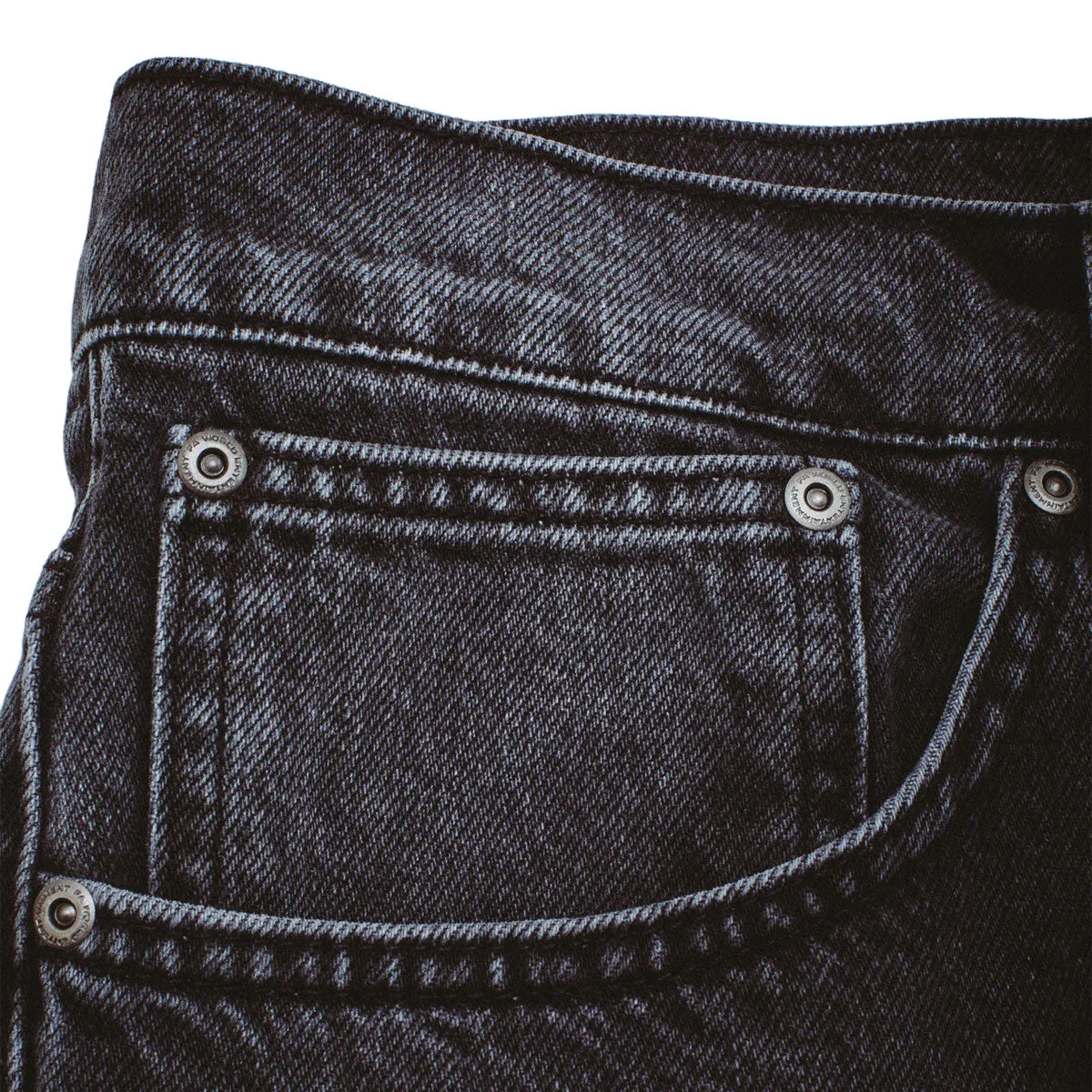 Soft Texture ExtendedSizeRange Fucking Awesome Fecke Washed Jeans - Black
