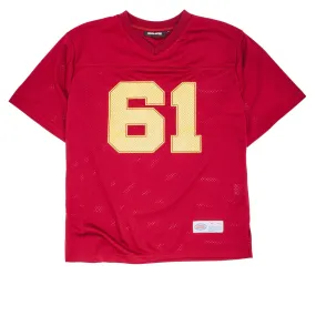 Fucking Awesome Stamp Logo Practice Jersey - Red Sustainable Choice Modern Appeal