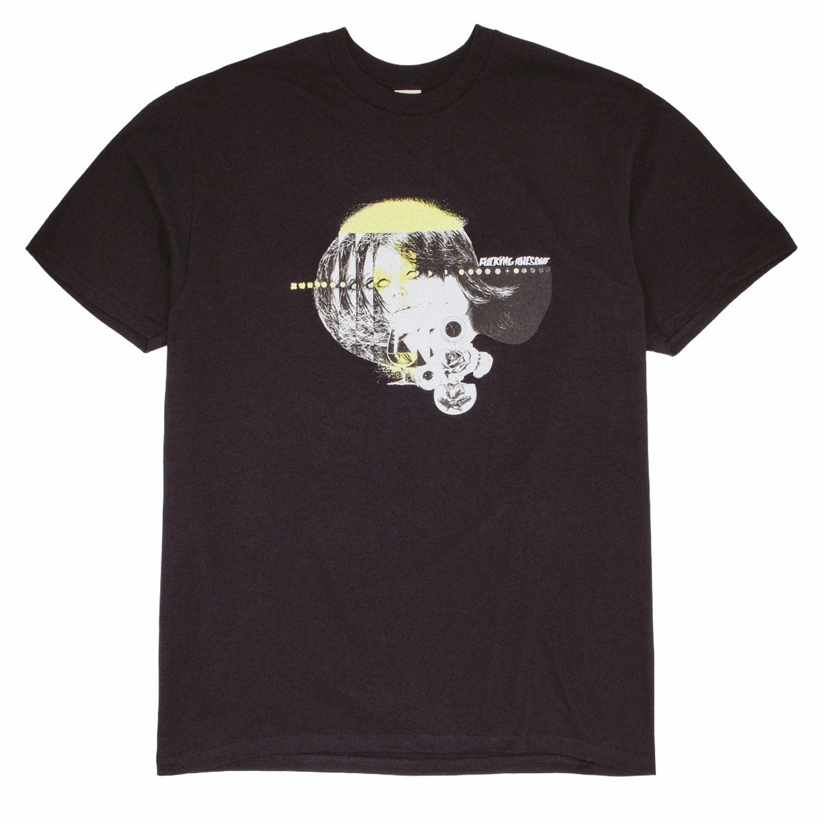 Fucking Awesome Brinda T-Shirt - Black Luxury clothing Soft Touch