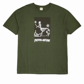 Fucking Awesome Centaur T-Shirt - Forest Green Preppy Timeless Look