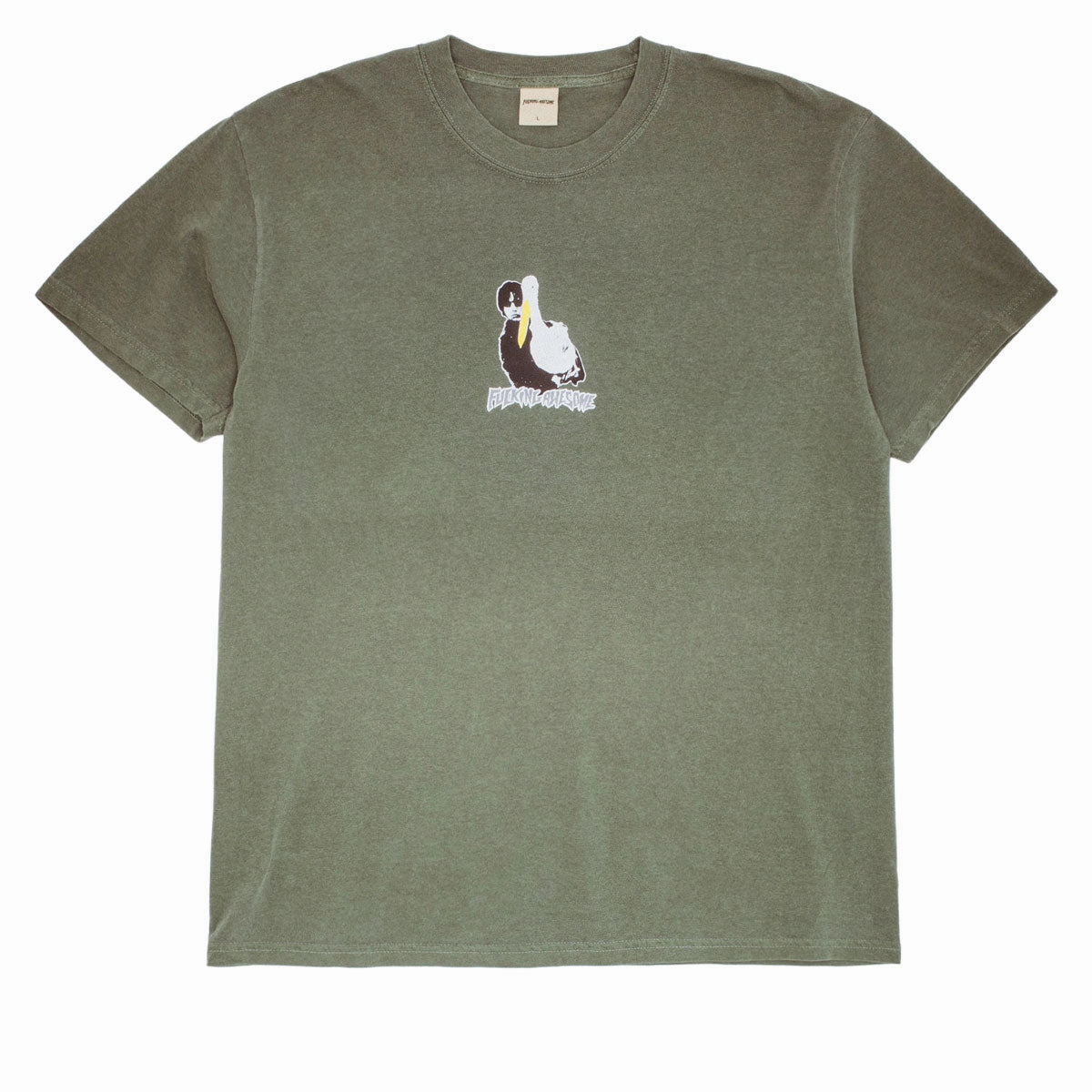 Lightweight Weave Quality Layer Fucking Awesome High Lonesome II T-Shirt - Moss