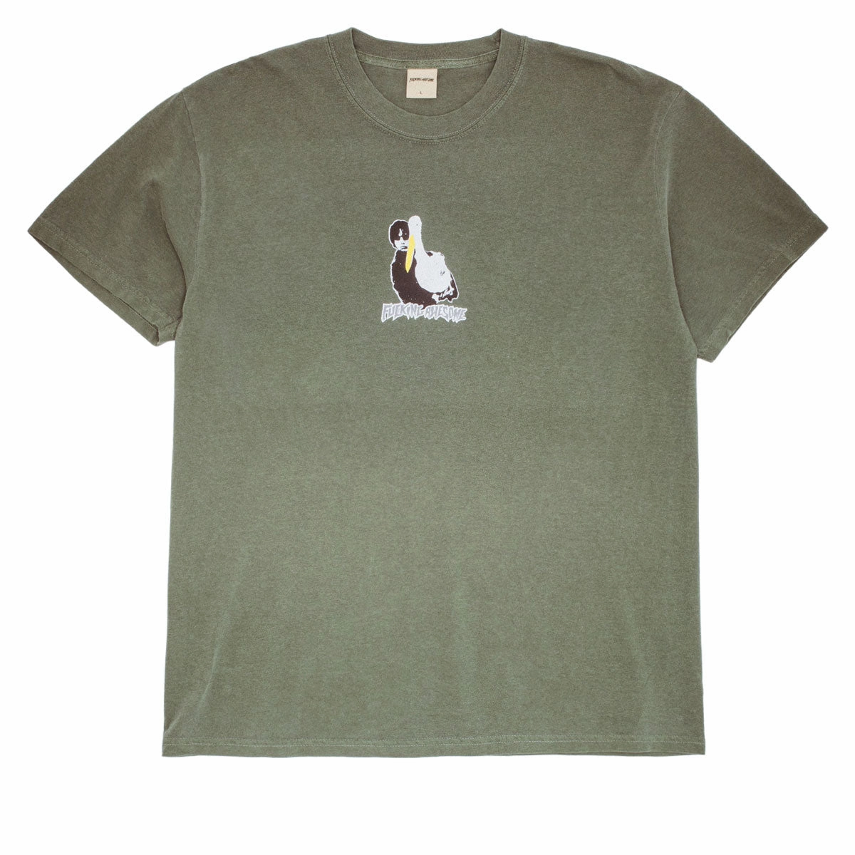 Fucking Awesome High Lonesome II T-Shirt - Moss Universal Silhouette men's clothing