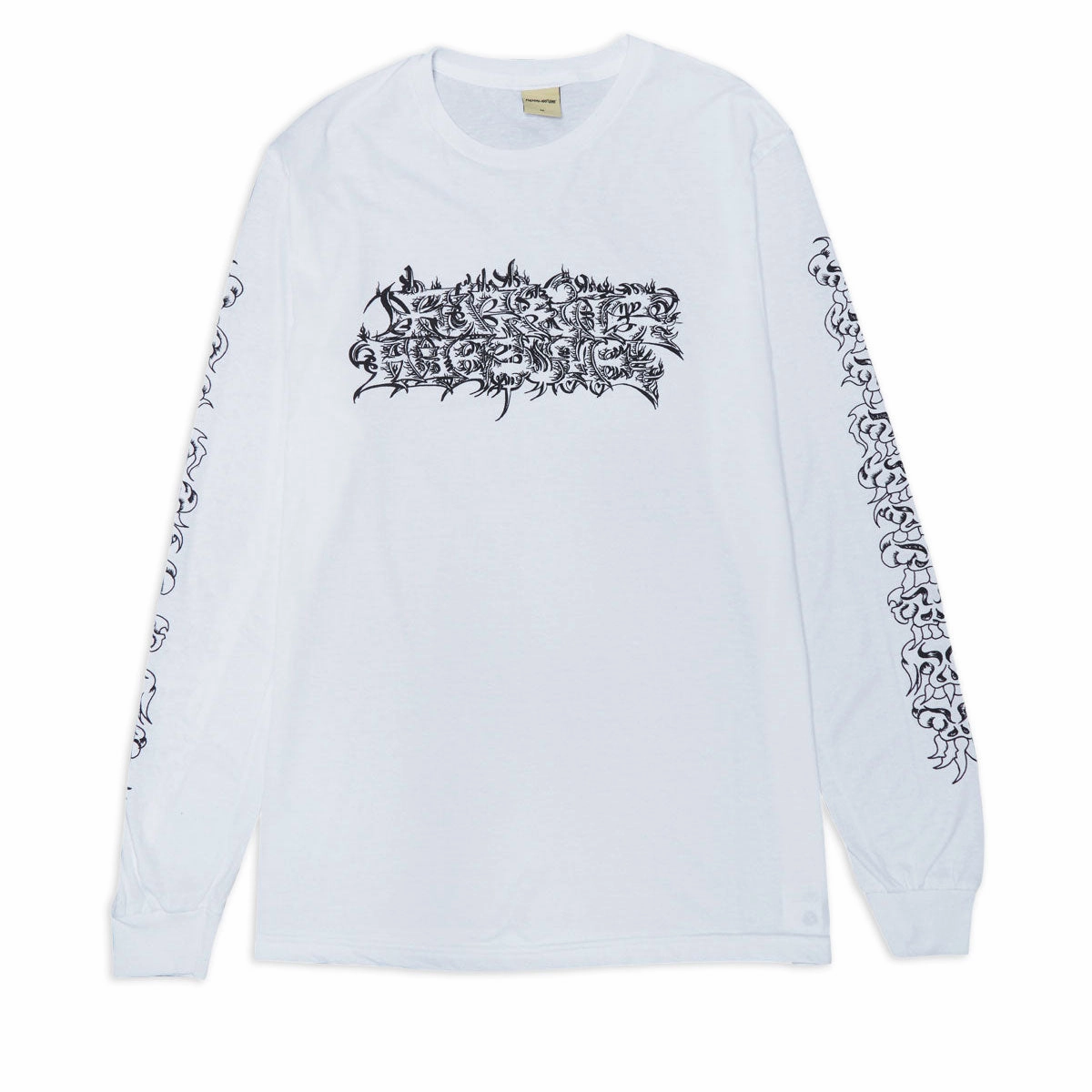 Fucking Awesome Savie Long Sleeve T-Shirt - White ThermoregulatingFabric