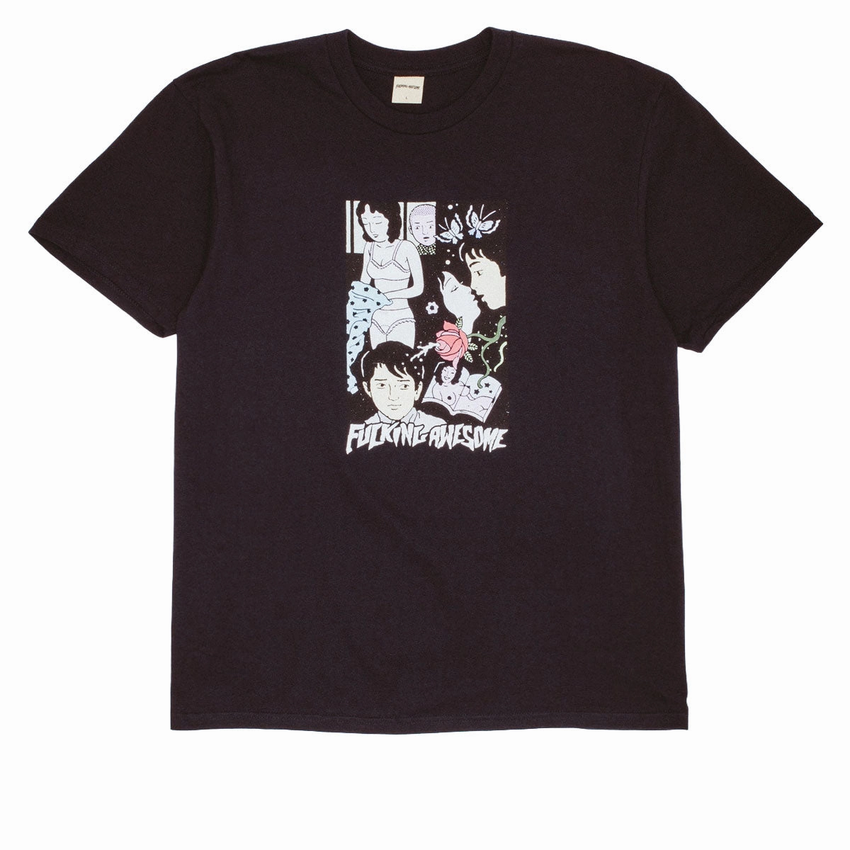 Fucking Awesome Yoyogi Park T-Shirt - Black Workout Gear