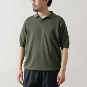 Layering Piece Outdoor Look FUJITO / Cotton Silk Skipper Polo
