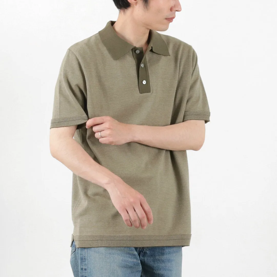 FUJITO / Knit Polo EASY LongLastingColor Smart Comfort