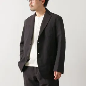 Layered Insulation Quilted Lining FUJITO / Linen Wool Tropical N.O.UN 2B Jacket