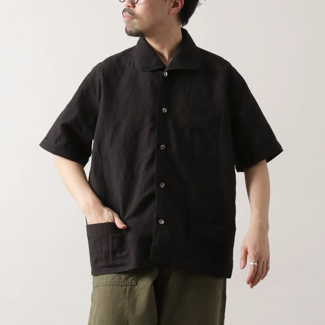 FUJITO / Linen Wool Tropical Pajama Shirt hypoallergenic material