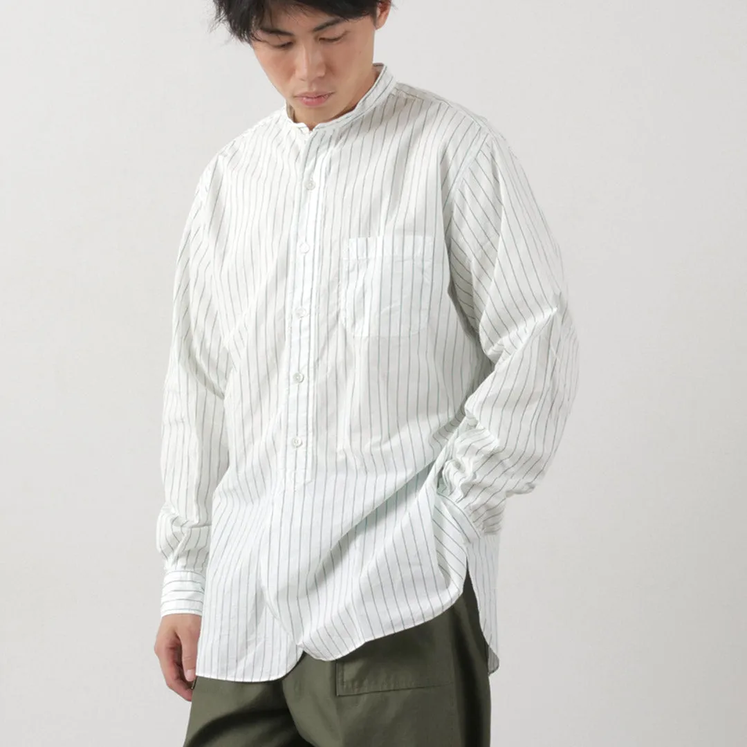 FUJITO / Officer Shirt Weekend Vibes High-End Fabric