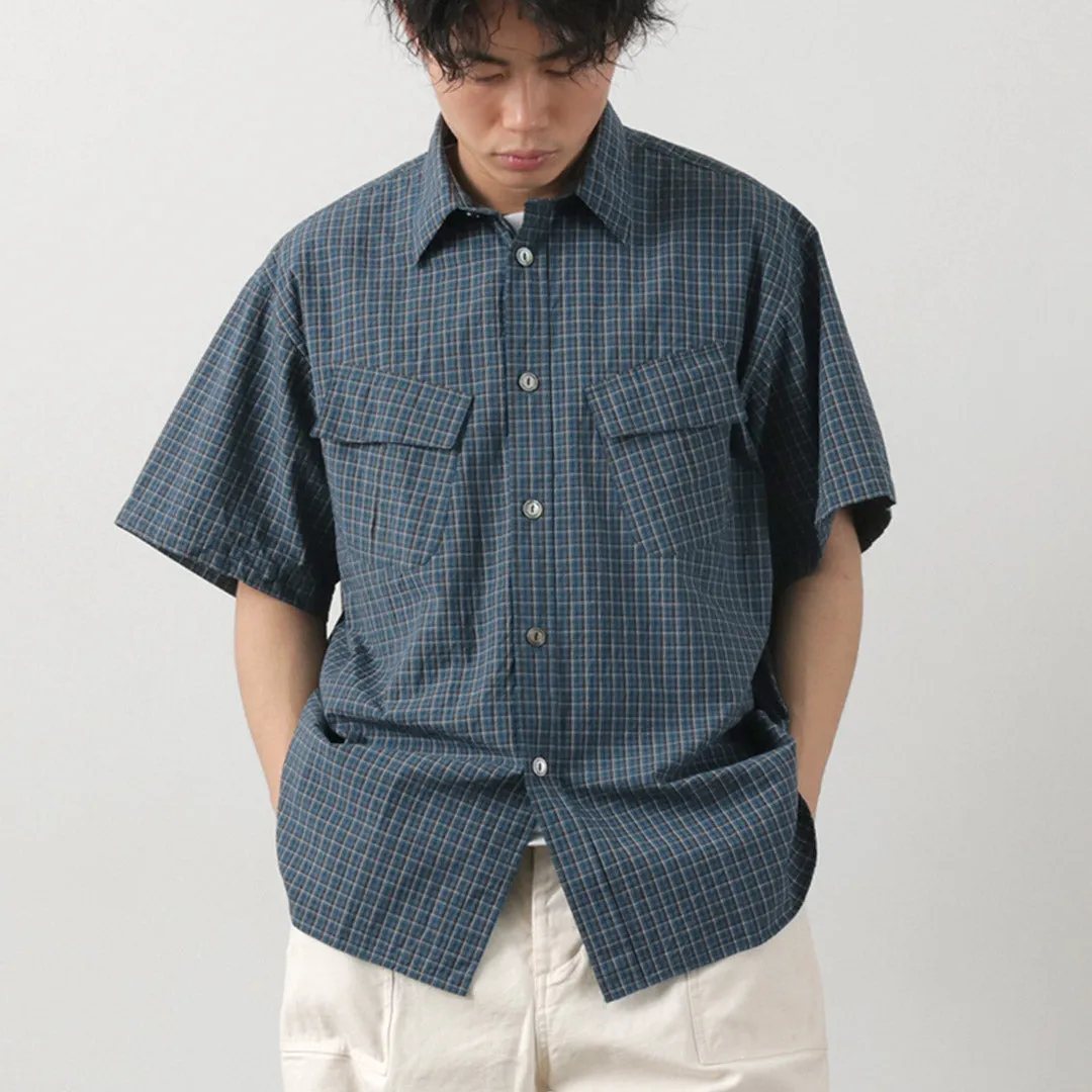 Mix-And-Match Classy Detail FUJITO / Short Sleeve Fatigue Shirt