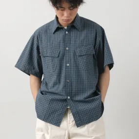 FUJITO / Short Sleeve Fatigue Shirt Button-up Cozy Feel