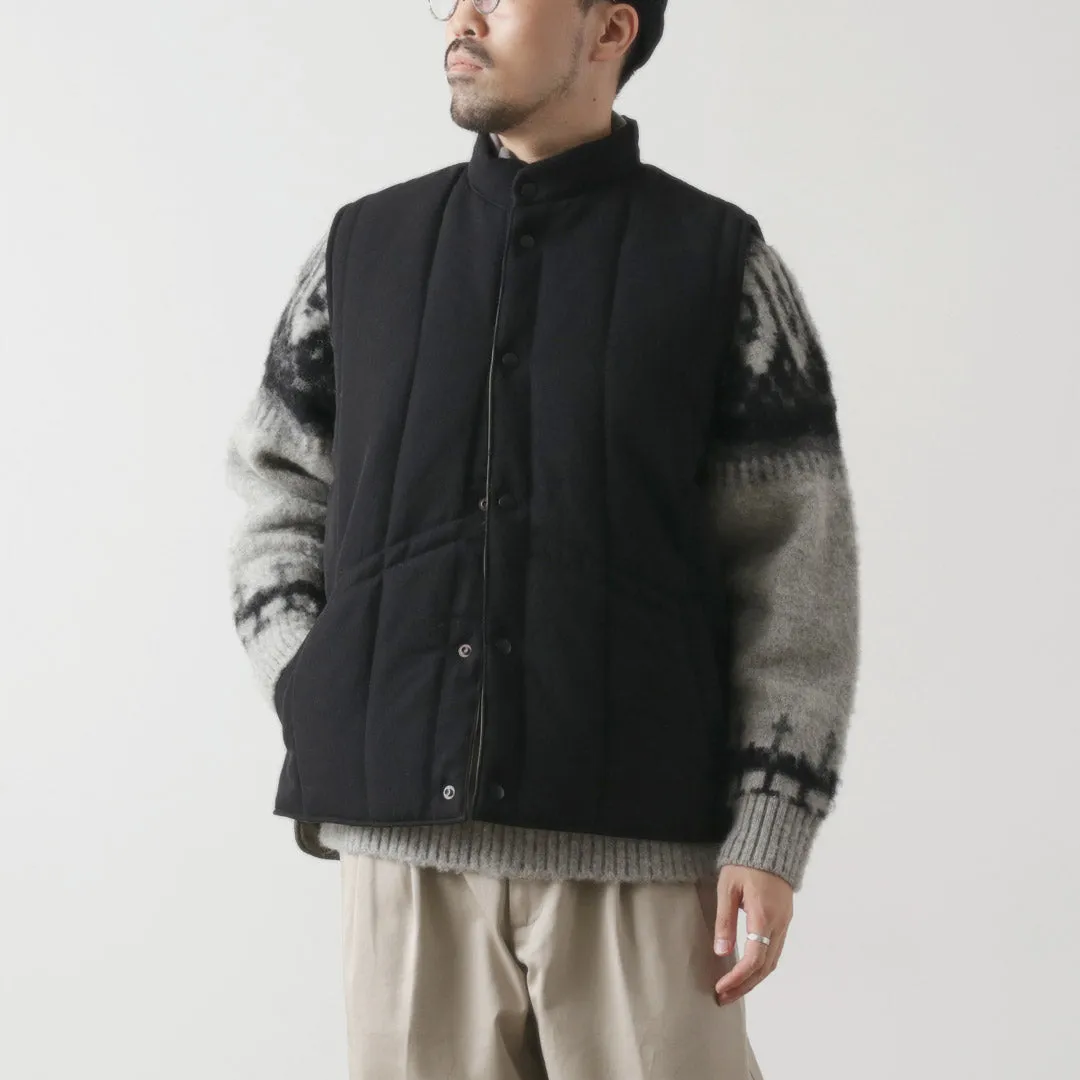 Stretch Panels FUJITO / Ski vest Wool serge