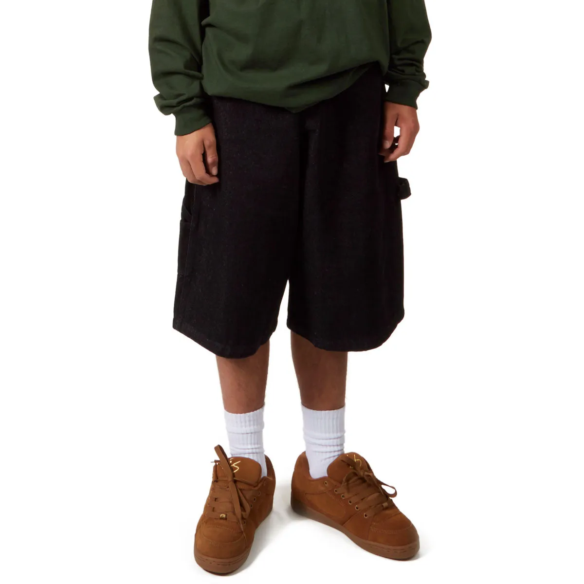 Outdoor Layer CCS Hammer Loop Jean Shorts - Black