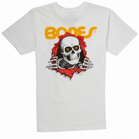 Powell-Peralta Ripper T-Shirt - White Casual Style