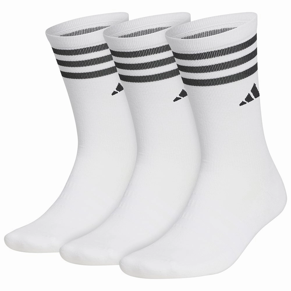 adidas Crew Socks (3 Pack) - White Hiking - wear Giftable