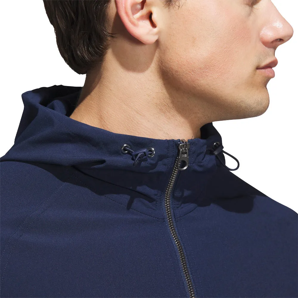adidas Go-to Full-Zip Windbreaker - Collegiate Navy Noise Reduced Fabrics Winter Fit