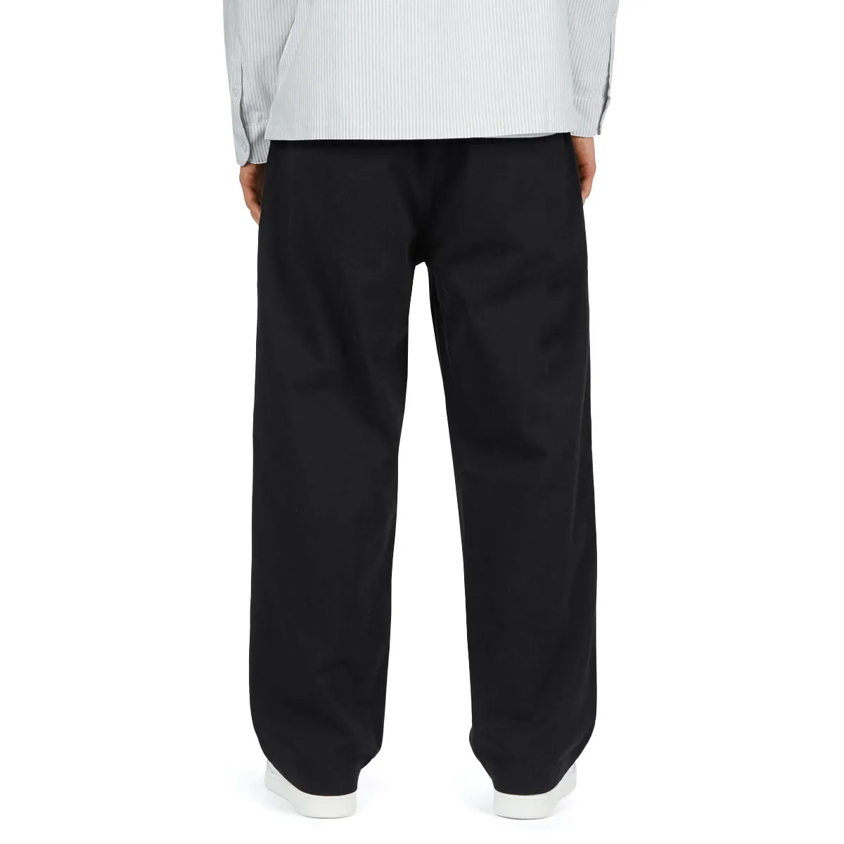 Chafe-Free Fit CCS Wide Leg Chino Pants - Black