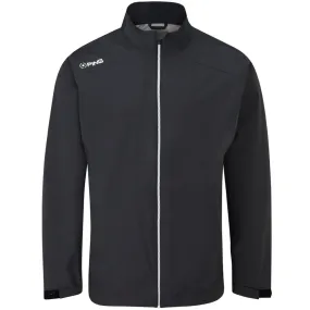 Plaid Design Layer Friendly Shape Ping AquaDrive Waterproof Jacket - Black