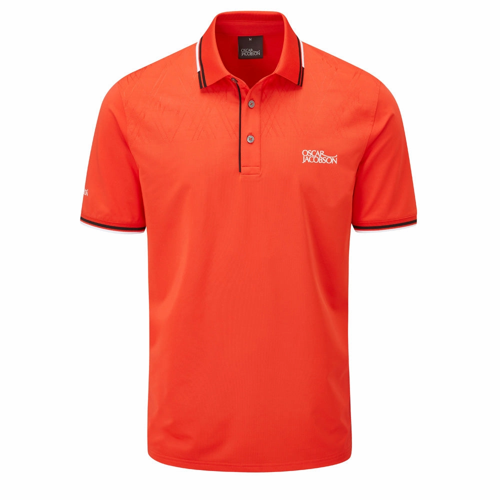 Oscar Jacobson Buxton Polo Shirt - Fiesta Chic And Comfortable Breathable Yarn Composition