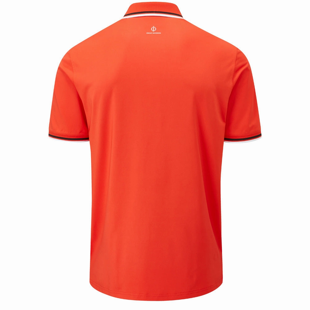 graduation Oscar Jacobson Buxton Polo Shirt - Fiesta