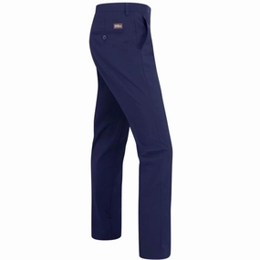 AbrasionGuardTape Seamless Waistband Oscar Jacobson Dave Trousers - Navy