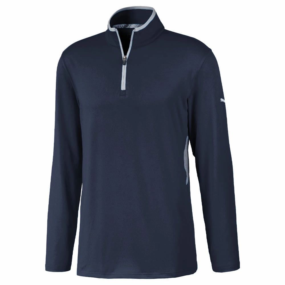 Cold-Weather Wear Puma Rotation 1/4 Zip Sweater - Navy Blazer