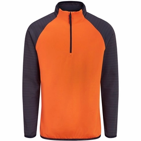 graffiti print Ping Astle Pullover - Russet/Black