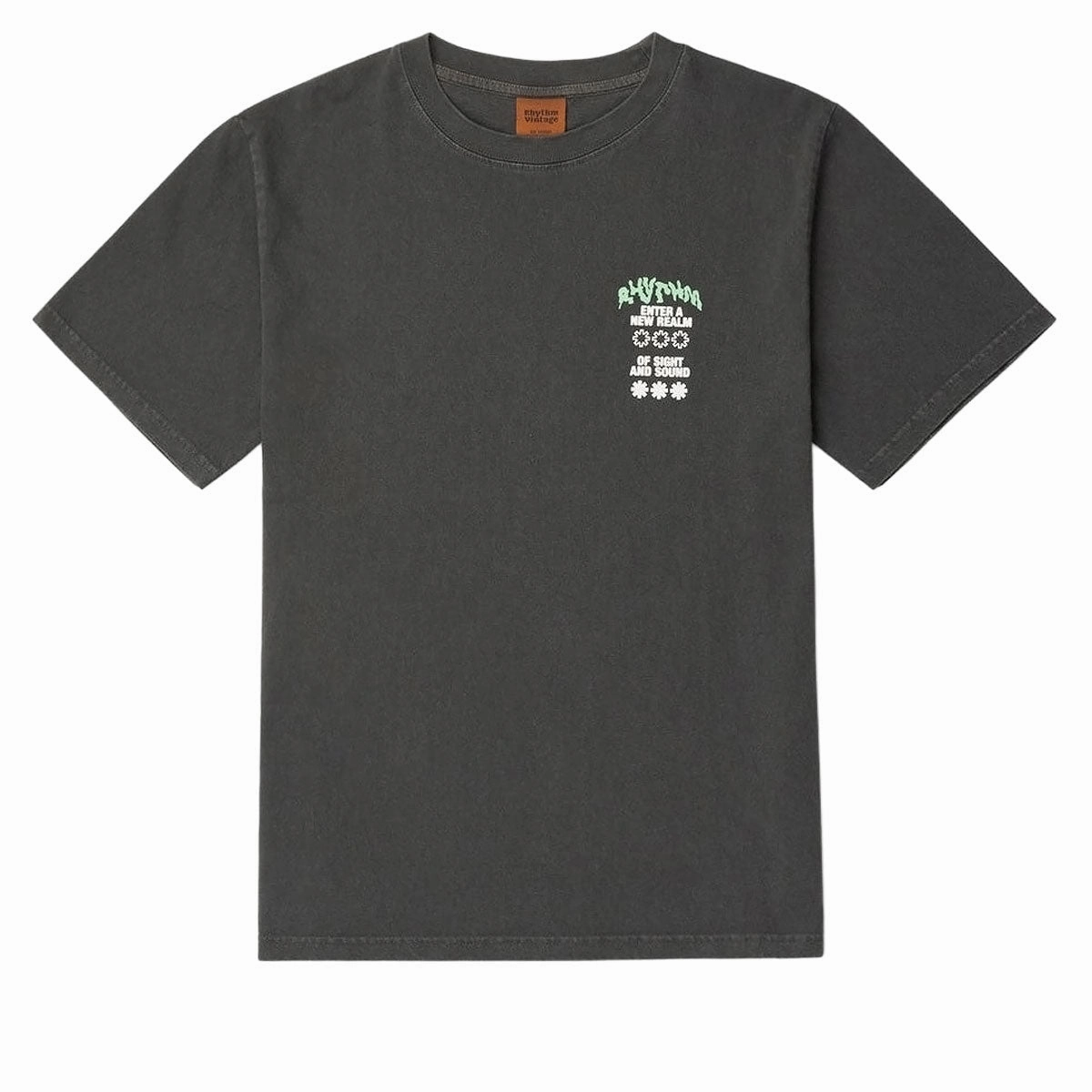 Elderly Comfort Rhythm New Realm Vintage T-Shirt - Vintage Black